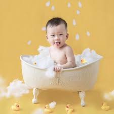 The silky soft set has a cheerful cherry print, blocks 98 percent of harmful sun rays and is designed to fit over a swim. Posing Props Electronics Beige Sharely Sheep Iron Bathtub Newborn Photography Props Baby Photo Shoot Studio Posing Basket Shooting Accessories