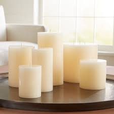 Ivory Pillar Candles Crate And Barrel Large Pillar Candles White Pillar Candles Pillar Candles