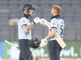 Ben stokes is a popular cricketer from england who became 2019 icc's cricketer of the year. jersey number. 2nd Odi Jonny Bairstow Ben Stokes Go Ballistic As England Chase 337 With Ease Cricket News Times Of India