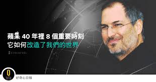 蘋果40年裡8個重要時刻它如何改造了我們的世界- StockFeel 股感