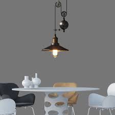 $10.00 coupon applied at checkout save $10.00 with coupon. Retro Pendant Retractable Chandelier Light Loft Style Vintage Ceiling Lamps Shopee Malaysia
