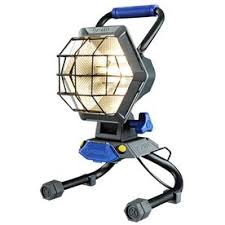 Shop Kobalt 750 Watt Halogen Work Light At Lowes Com Work Lights Outdoor Light Bulbs Light Bulb Bases