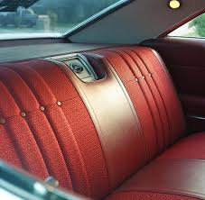 65 Impala Rear Seat Car Upholstery Impala Automotive Upholstery