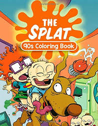Maybe you would like to learn more about one of these? The Splat 90s Coloring Book Coloring The 90s Nickelodeon Favorite Characters Buy Online In Andorra At Andorra Desertcart Com Productid 196978688