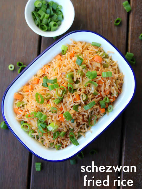 Schezwan Veg Fried rice 