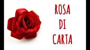 Il problema è stato, invece, convincere piccolo furfante a non tenersi i fiorellini rotoli di carta igienica (1 per fiore). Rosa Di Carta Piu Facile Da Fare Fiori Di Carta Scrapbooking Arte Per Te Youtube