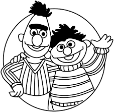 All your sesame street favorites in one place.subscribe for new,. Sesame Street Bert And Ernie Coloring Pages Coloring Home