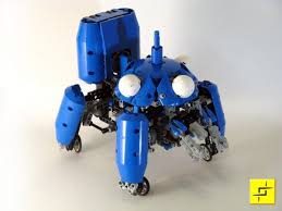 Un Robot En Lego Inspire Par Ghost In The Shell Journal Du Geek Ghost In The Shell Lego Lego Art
