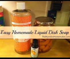 easy homemade liquid dish soap the