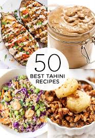 The 50 Best Tahini Recipes Easiest Ways To Use Tahini Simply Quinoa Tahini Recipe Simply Quinoa Recipes