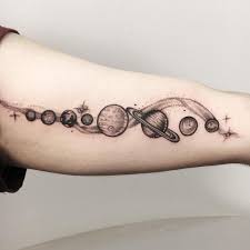 Solar System Tattoo Solar System Tattoo Planet Tattoos Tattoos