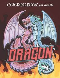 There are two coloring pages in this set, and each design is unique. Amazon Com Dragon Coloring Book For Adult 42 Dragon Coloring Pages Mythical Fantasy Creatures With Fun Relaxing 9781696544887 Fuller Lena Books