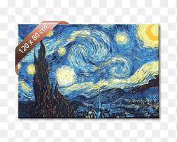 Dalam lukisan dengan bunga matahari yang berwarna kuning menyala, pelukis gauguin mengatakan pekerjaan van gogh sangatlah bagus. The Starry Night Starry Night Over The Rhone Cafe Terrace At Night Vincent And The Doctor Painting Van Gogh Canvas Sunflowers Png Pngegg