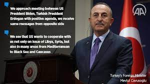 Cumhurbaşkanı recep tayyip erdoğan ile abd başkanı joe biden, nato zirvesi kapsamında, nato karargahı'nda bir araya geldi. Syir43abm3qyam