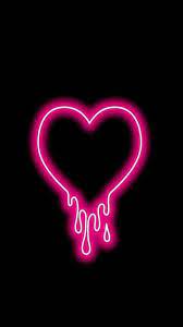 Neon Heart Pink Neon Wallpaper Wallpaper Iphone Neon Neon Wallpaper