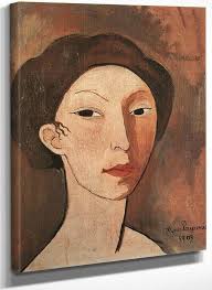 Self Portrait 1908 1908 By Marie Laurencin