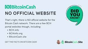 Send, receive, and store your funds securely with btc.com never has access to your bitcoin and bitcoin cash, staying true to bitcoin's core values. Bitcoin Cash Has No Official Website Bitcoincash