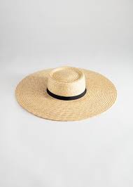 Round Top Straw Hat Straw Hat Straw Beige Hat