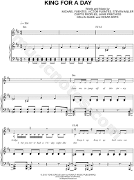 Pierce The Veil King For A Day Sheet Music In B Minor Transposable Download Print Sheet Music Piano Songs Sheet Music Pierce The Veil