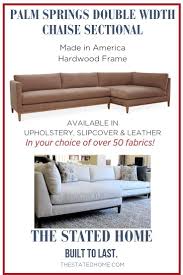 Palm Springs Double Width Chaise Sectional Chaise America Furniture Sectional