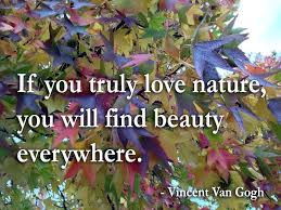 If You Truly Love Nature You Will Find Beauty Everywhere Vincent Van Gogh Photo Multicolored Leaves In Aut Van Gogh Photo Find Beauty Vincent Van Gogh