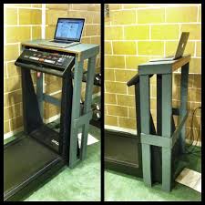 Just make sure that the width of the desk legs allow for the 24″ width of the rebel treadmill or 29″ for the lifespan. How To Make A Treadmill Laptop Stand Treadmill Desk Diy Treadmill Desk Laptop Stand