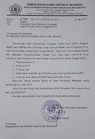 Sesuai dipa kantor kementerian agama kabupaten malang tahun anggaran 2020 nomor: Pendma Kab Mojokerto