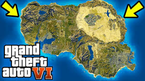 Gta 6 World Map Concept Usa Location New Regions More In Gta World Map Gta Gta V Secrets Rockstar Games Gta