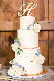 Christina Aaron Beckendorff Farm Wedding Wedding Cake Dusty Blue Wedding Cakes Blue Barn Wedding Cakes