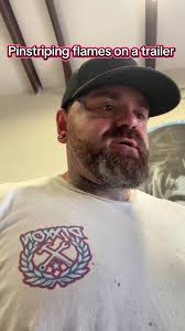 Pinstriping Flames Art