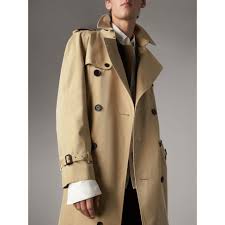 The Westminster Extra Long Trench Coat In Honey Men Burberry United States