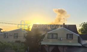 Overnight explosions reported across Russia, occupied Crimea, with smoke reportedly arising near Voronezh military airfield
