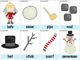 There Was A Cold Lady Who Swallowed Some Snow Speech Activities Snow Activities Speech Activities Language Activities