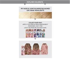 Leave it in your hai. Colorista Semi Permanent Hair Color For Light Blondes L Oreal Paris