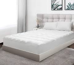 Sleep Solutions Microgel Mattress Topper Queen In 2020 Hypoallergenic Mattress Mattress Plush Mattress