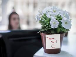 If your cousin sent you flowers for your new baby, you can be friendly and say something like, thanks for the flowers, cuz! Guidelines For Giving Gifts To Colleagues At Work