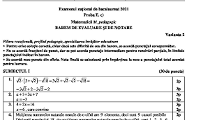 We did not find results for: Bac 2021 Barem È™i Subiecte La MatematicÄƒ Mate Info Tehnologic È™tiinÈ›ele Naturii È™i Pedagogic Stiriedu