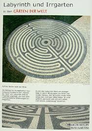 Infotafel Zum Labyrinth Labyrinth In Berlin Labyrinth Irrgarten Spiralen