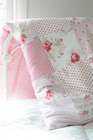 The fun thing about patchwork is that your design doesn't need to be perfect. Floral Patchwork Quilts Ideas On Foter
