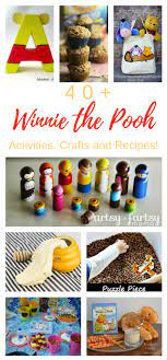 40 Winnie The Pooh Activities Crafts And Recipes For Preschoolers To Adults Natural Beach Living Printable crafts and craft ideas for kids. 40 winnie the pooh activities crafts
