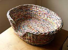 The complete book of basketry techniques (david & charles 1999) siler, l. Home Dzine Craft Ideas Make Rolled Paper Wicker Baskets