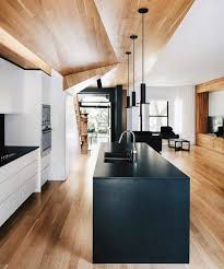 Ceiling planks or a beadboard ceiling add architectural detail, define your space with rich texture and color, and cover up old plaster or cracked drywall. Top 60 Best Wood Ceiling Ideas Wooden Interior Designs Modern Kitchen Design Minimalism Interior Wood Ceilings