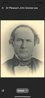 Dr Pleasant John Graves Lea (1807-1862)