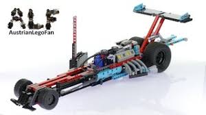 The box artwork consists of the standard dark technic branding, with the main dragster taking centre stage against a race track backdrop. Lego Technic 42050 Supercharged Dragster Lego Speed Build Review Youtube