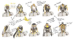 Karu Art Thread Under Construction On Twitter More Rough Ideas For Baruuk Alt Helmets May Flesh Out More Once I Have The Time I'm eager to see your take on xaku if you ever draw him.