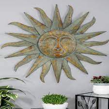 Maybe you would like to learn more about one of these? Large Outdoor Sun Wall Decor Wayfair
