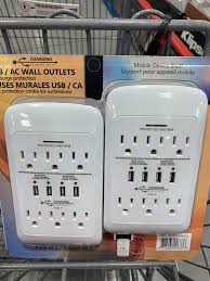 6 coupons and 15 deals which costco promo code & deal last updated on may 29, 2021. Costco Usb Ac Wall Outlets 14 99 Redflagdeals Com Forums