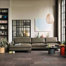 It can be folded out in an instant. Freistil 134 Sofa 2 5 Sitzer Mit Longchair Links Grosse Option 1 Farbe Braungrau