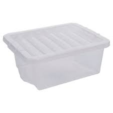 Uline stocks a huge selection of clear storage boxes and 18 quart latch boxes. Wham 17l Box With Lid Clear Tesco Groceries