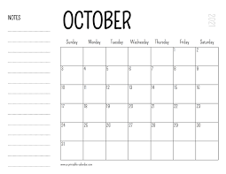 Calendars are blank and printable. October 2021 Printable Calendar